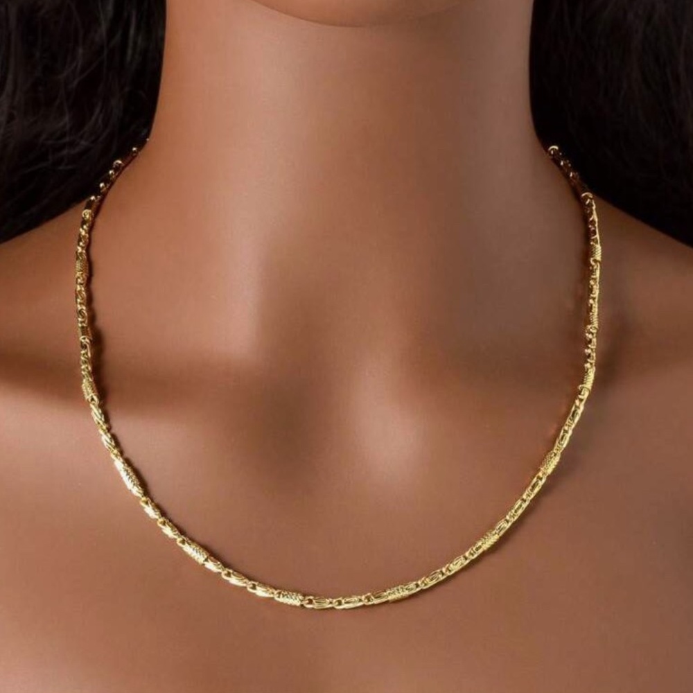 ✨ 1pc Personalized Fashionable Cuban Hip-Hop 14K Gold Plated Gold Wrapped Women✨